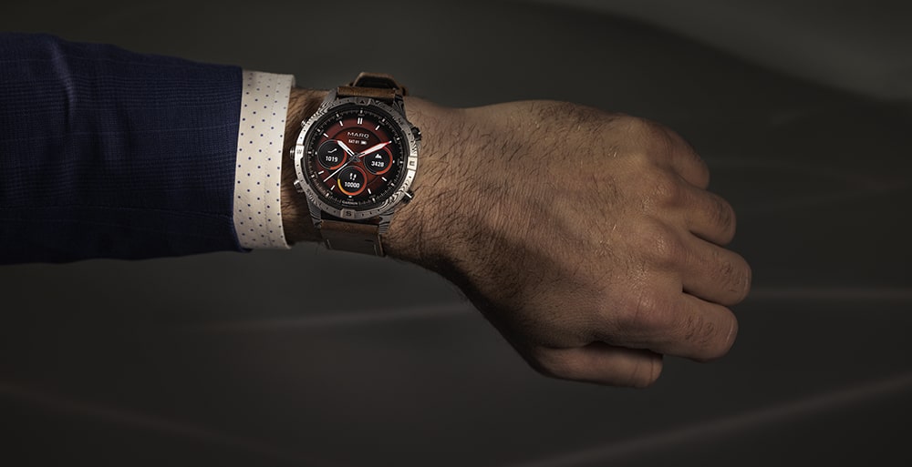 hodinkyMARQ® Adventurer (Gen 2) – Damascus Steel Edition na ruce